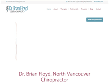 Tablet Screenshot of drbrianfloyd.com